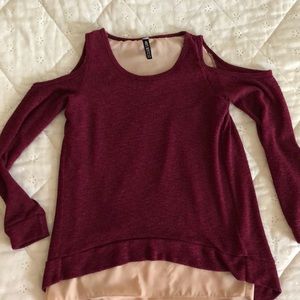 Cold Shoulder Sweater